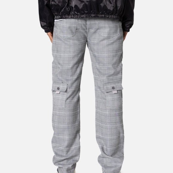 New with tags: PLAID ALL OVER POCKET PANTS - Picture 2 of 5
